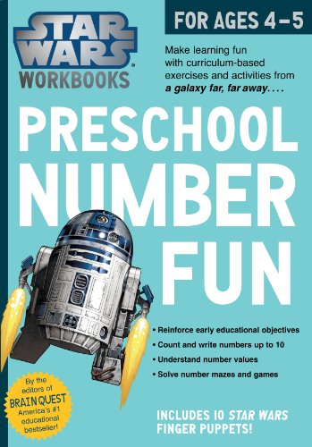 Beispielbild fr Star Wars Workbook: Preschool Number Fun (Star Wars Workbooks) zum Verkauf von SecondSale