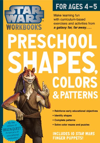 9780761178064: Star Wars Preschool Shapes, Colors & Patterns for Ages 4-5 (Star Wars Workbooks)