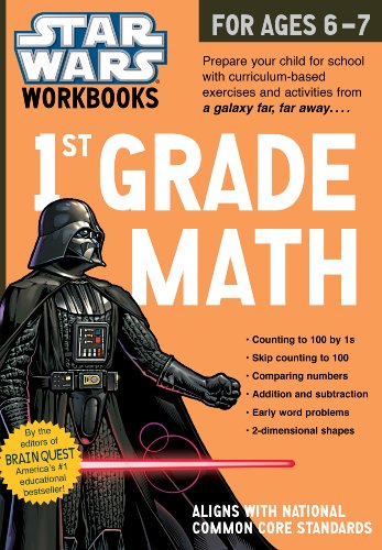 Beispielbild fr Star Wars Workbook: 1st Grade Math (Star Wars Workbooks) zum Verkauf von BooksRun