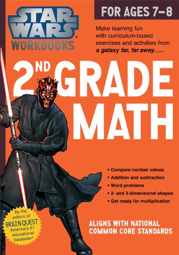 Beispielbild fr Star Wars Workbook: 2nd Grade Math (Star Wars Workbooks) zum Verkauf von BooksRun