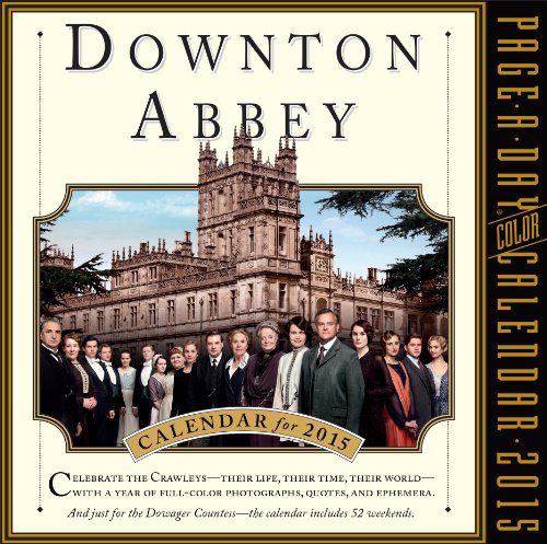 Imagen de archivo de Downton Abbey 2015 Page-A-Day Calendar a la venta por Save With Sam