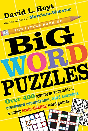 Imagen de archivo de The Little Book of Big Word Puzzles: Over 400 Synonym Scrambles, Crossword Conundrums, Word Searches & Other Brain-Tickling Word Games a la venta por SecondSale