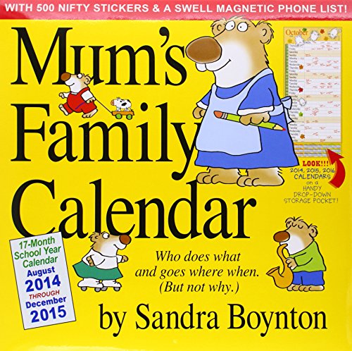 9780761181149: Mum's Family Calendar 2015