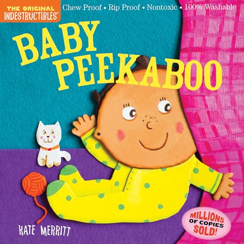 Stock image for Indestructibles: Baby Peekaboo: Chew Proof  Rip Proof  Nontoxic  100% Washable (Book for Babies, Newborn Books, Safe to Chew) for sale by Your Online Bookstore