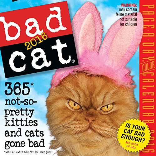 Imagen de archivo de Bad Cat Color Page-A-Day Calendar 2016 a la venta por SecondSale