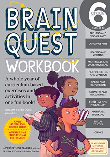 Imagen de archivo de Brain Quest Workbook Grade 6 a la venta por SecondSale