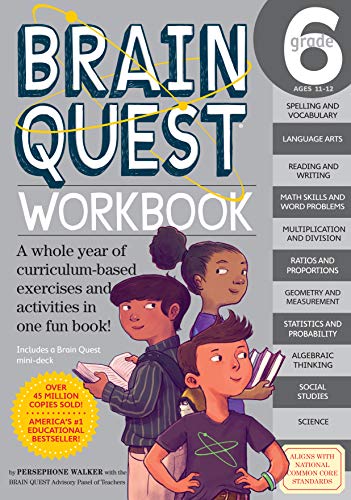 Stock image for Brain Quest Workbook: Grade 6 for sale by Gulf Coast Books