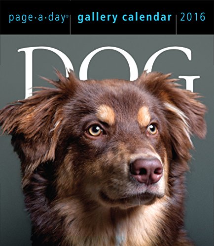 9780761182443: Dog Page-A-Day Gallery Calendar 2016