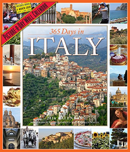 9780761182719: 365 Days in Italy Picture-A-Day Wall Calendar (2016 Calendar) [Idioma Ingls]