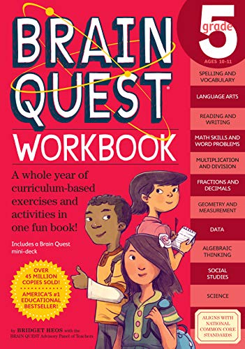 Imagen de archivo de Brain Quest Workbook: Grade 5 a la venta por Gulf Coast Books