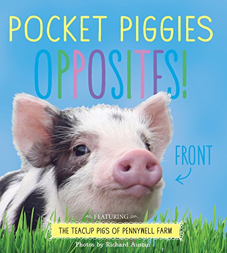 Beispielbild fr Pocket Piggies: Opposites!: Featuring the Teacup Pigs of Pennywell Farm zum Verkauf von WorldofBooks