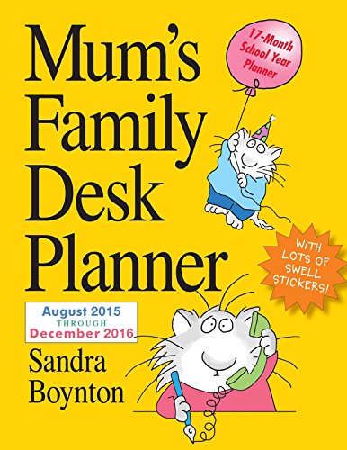 9780761186618: Mums Family Desk Planner 2016 (2016 Calendar)