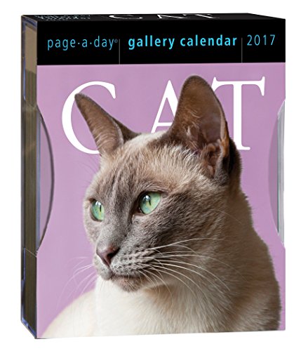 Imagen de archivo de Cat Page-A-Day Gallery Calendar 2017 a la venta por Buyback Express