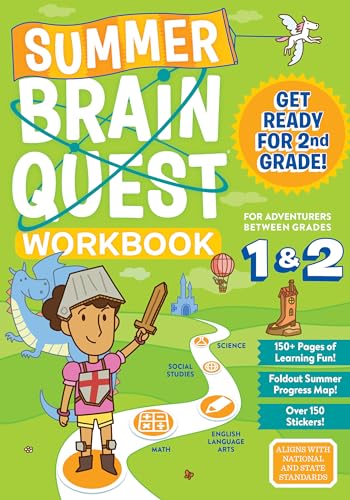 Beispielbild fr Summer Brain Quest: Between Grades 1 & 2 zum Verkauf von Dream Books Co.