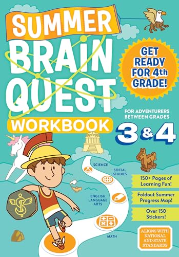 9780761189190: Summer Brain Quest Get Ready for 4th Grade: 1