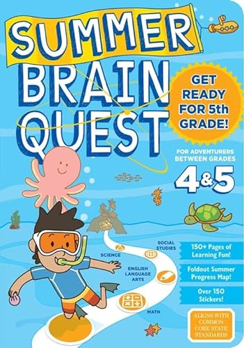 9780761189206: Summer Brain Quest Get Ready for 5th Grade: 1