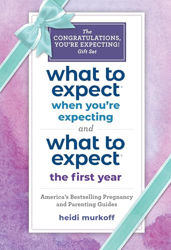 Stock image for What to Expect: The Congratulations, You're Expecting! Gift Set: (Includes What to Expect When You're Expecting and What to Expect The First Year) for sale by HPB-Ruby