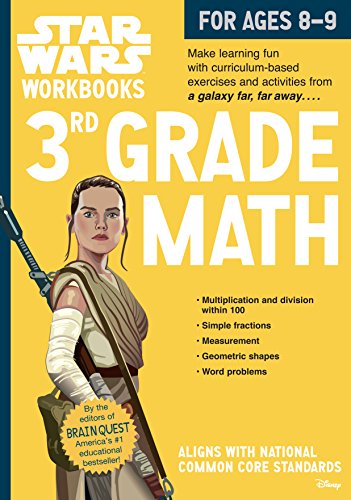 Imagen de archivo de Star Wars Workbook: 3rd Grade Math a la venta por Better World Books