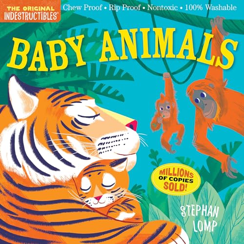 Beispielbild fr Indestructibles: Baby Animals: Chew Proof Rip Proof Nontoxic 100% Washable (Book for Babies, Newborn Books, Safe to Chew) zum Verkauf von Jenson Books Inc