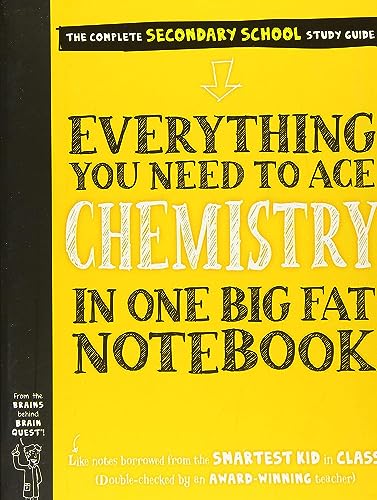 Imagen de archivo de Everything You Need to Ace Chemistry in One Big Fat Notebook a la venta por GreatBookPrices