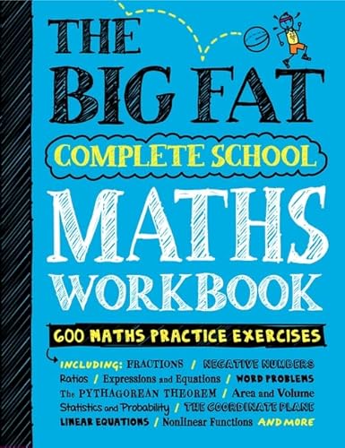 Beispielbild fr The Big Fat Complete Maths Workbook (UK Edition): Studying with the Smartest Kid in Class (Big Fat Notebook). zum Verkauf von INGARDIO