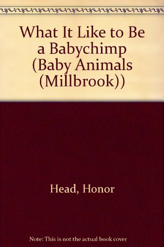 Stock image for What It Like To Be A Babychimp (Baby Animals) for sale by Wonder Book