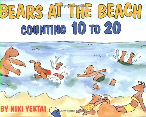 Stock image for Bears at the Beach: Counting from 10 to 20 for sale by PAPER CAVALIER US