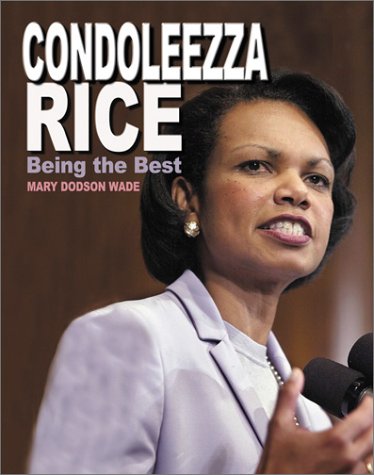 Beispielbild fr Condoleezza Rice : Being the Best zum Verkauf von Better World Books