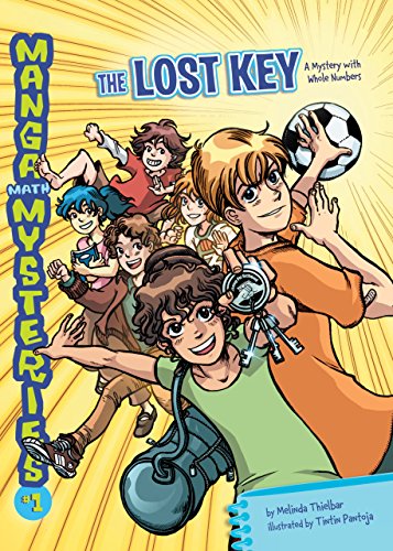 Stock image for The Lost Key: A Mystery with Whole Numbers (Manga Math Mysteries) for sale by St Vincent de Paul of Lane County