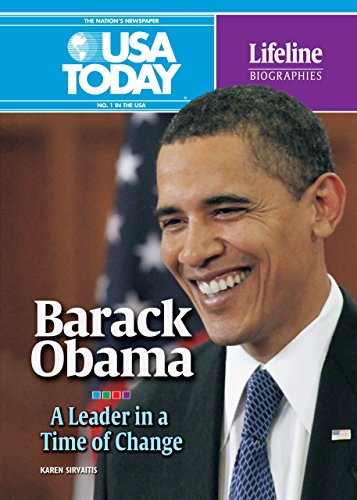 Imagen de archivo de Barack Obama: A Leader in a Time of Change (USA TODAY Lifeline Biographies) a la venta por More Than Words