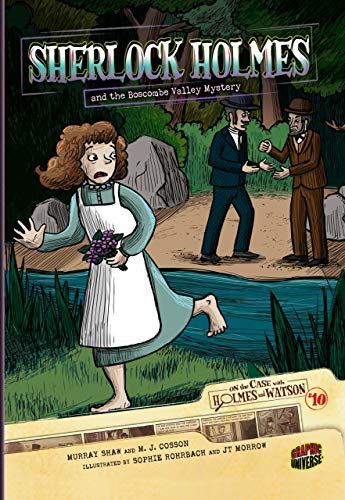 9780761370970: On the Case with Holmes and Watson 10: Sherlock Holmes and the Boscombe Valley Mystery
