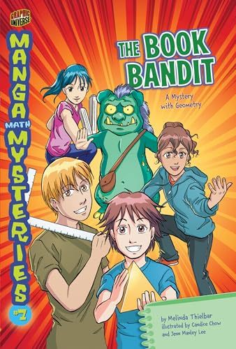 9780761381365: The Book Bandit: A Mystery with Geometry (Manga Math Mysteries)