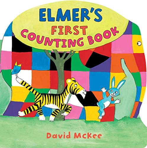 Beispielbild fr Elmer's First Counting Book zum Verkauf von WorldofBooks