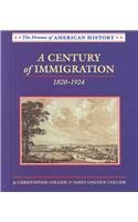 Beispielbild fr A Century of Immigration, 1820-1924 zum Verkauf von Better World Books: West