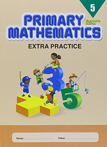 Imagen de archivo de Primary Mathematics Extra Practice, Level 5 (Standards Edition) a la venta por HPB-Red