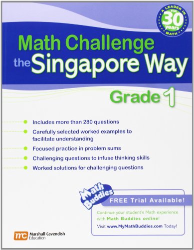 Stock image for Math Challenge the Singapore Way, Grade 1 for sale by SecondSale