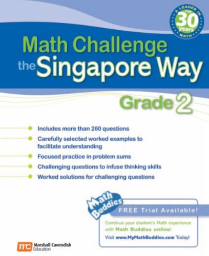 Imagen de archivo de Math Challenge the Singapore Way: Grade 2 (Math the Singapore Way) a la venta por Big River Books