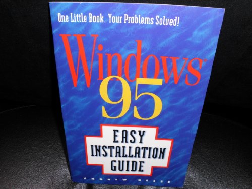 Beispielbild fr Windows 95 Easy Installation Guide zum Verkauf von Wonder Book