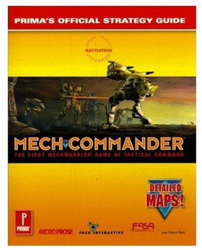 9780761505563: MechCommander: Prima's Official Strategy Guide