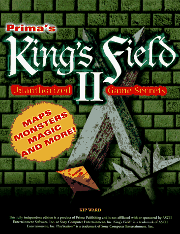 Imagen de archivo de King's Field II: Unauthorized Game Secrets a la venta por ThriftBooks-Atlanta