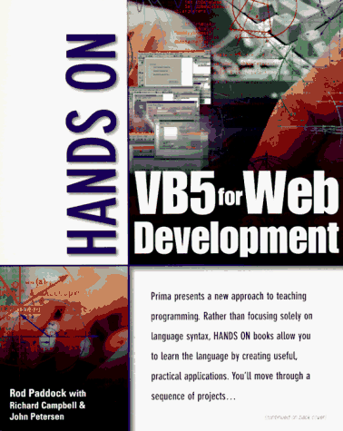 Imagen de archivo de Hands on Vb5 for Web Development a la venta por HPB-Red