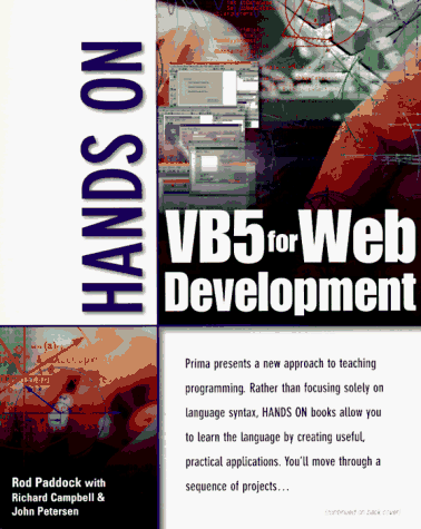 Stock image for Hands on Vb5 for Web Development for sale by HPB-Red