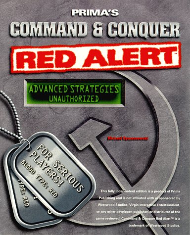 Stock image for Command and Conquer: Red Alert: Unauthorized Advanced Strategies for sale by ThriftBooks-Atlanta