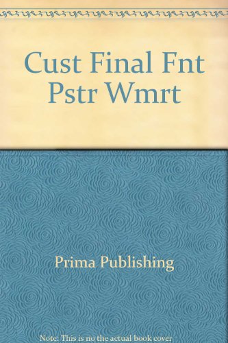 9780761515227: Cust Final Fnt Pstr Wmrt