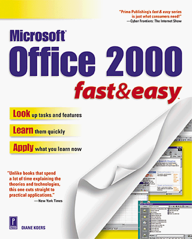 Stock image for Office 2000 Fast and Easy (Fast & Easy) for sale by WorldofBooks