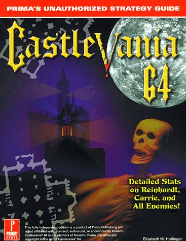Stock image for Castlevania 64: Prima's Unauthorized Strategy Guide for sale by Ergodebooks