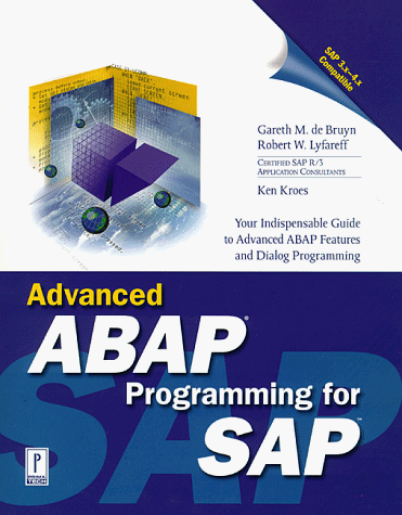 Imagen de archivo de Advanced ABAP Programming for SAP a la venta por HPB-Diamond