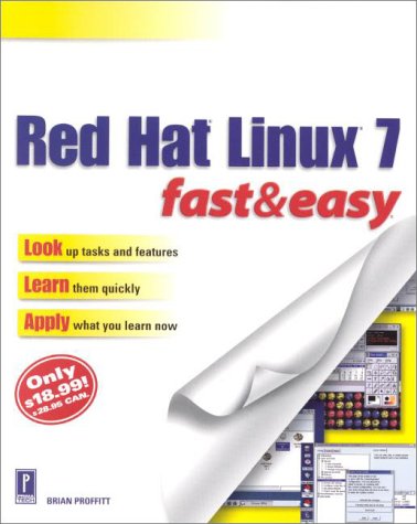 Stock image for Red Hat Linux 7 Fast & Easy for sale by HPB-Red