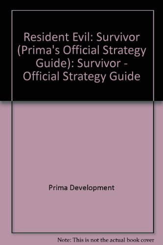 9780761529279: Resident Evil: Survivor - Official Strategy Guide