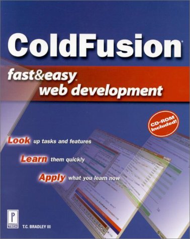 9780761530169: ColdFusion Fast & Easy Web Development